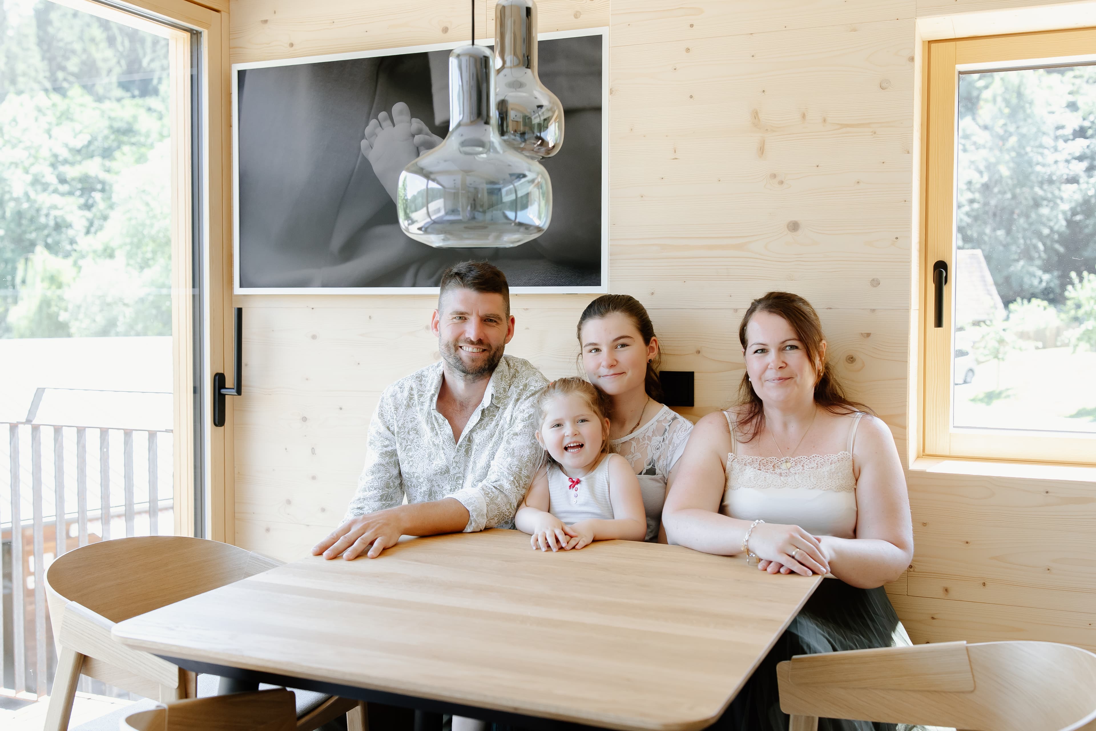 Die Gastgeberfamilie von Off Living in Pirching am Traubenberg